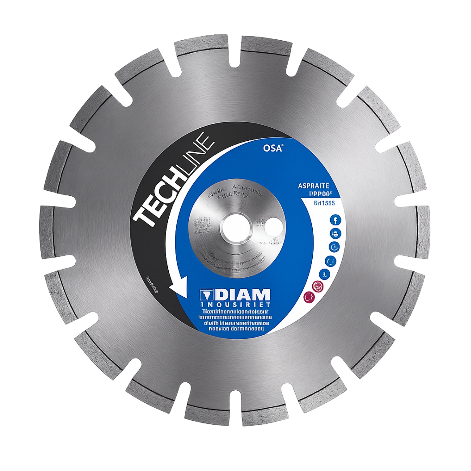 Diamant- Trennscheibe TECHLINE AS70 300-600mm,