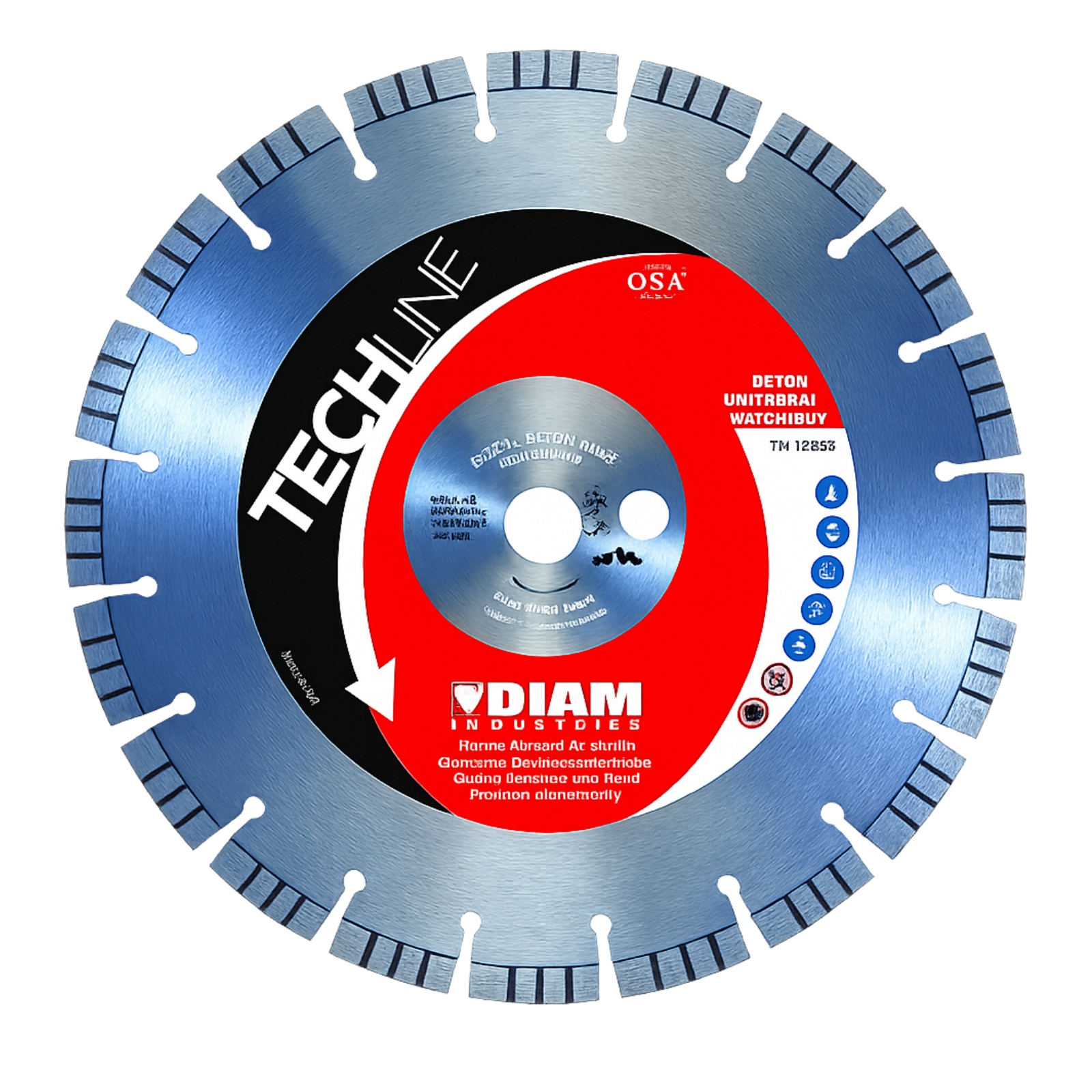 Diamant- Trennscheibe TECHLINE BS72 125-400mm