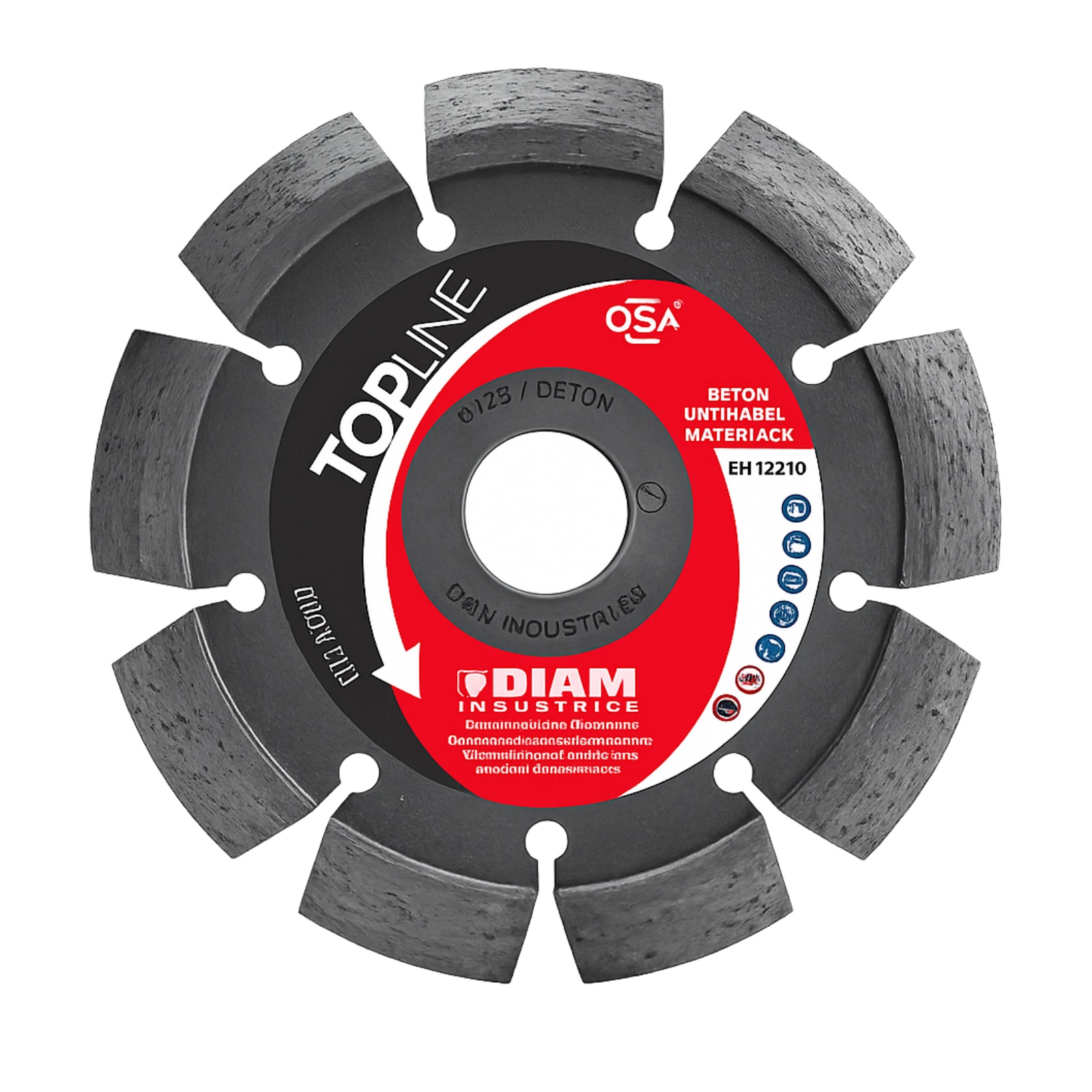 Diamant- Trennscheibe TOPLINE FR 125-300mm,