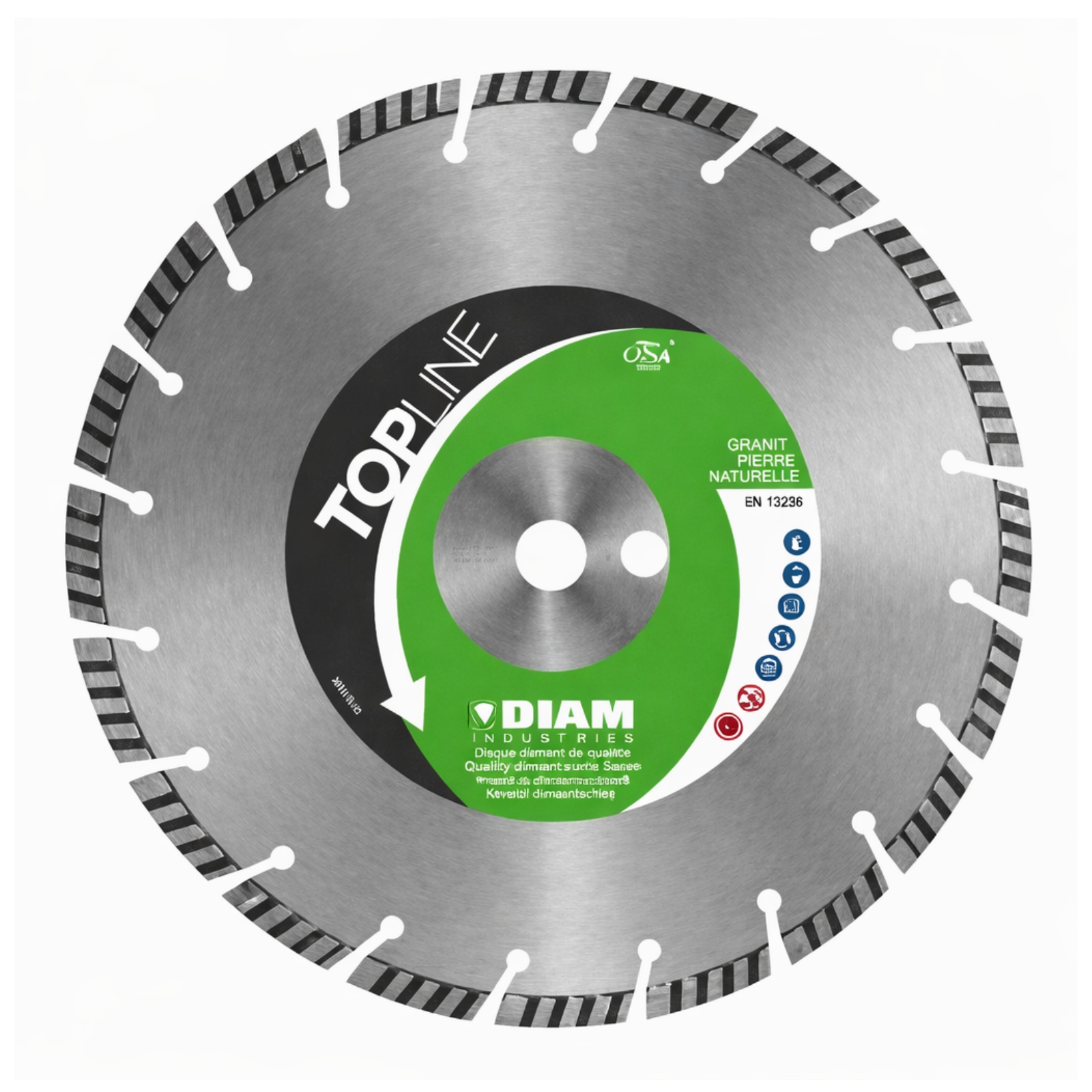 Diamant- Trennscheibe TOPLINE GR70 115-400mm
