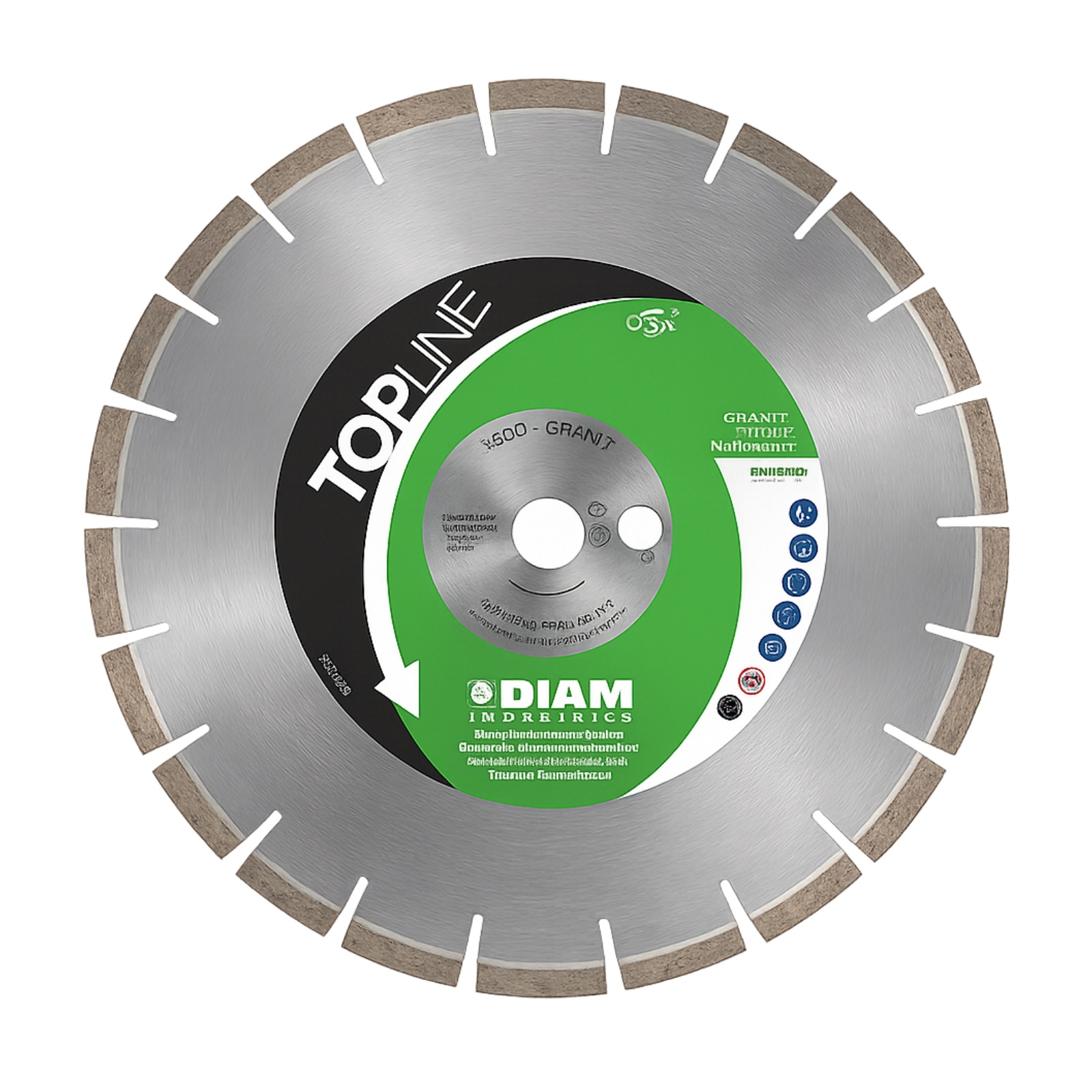 Diamant- Trennscheibe TOPLINE GS80 300-600mm,