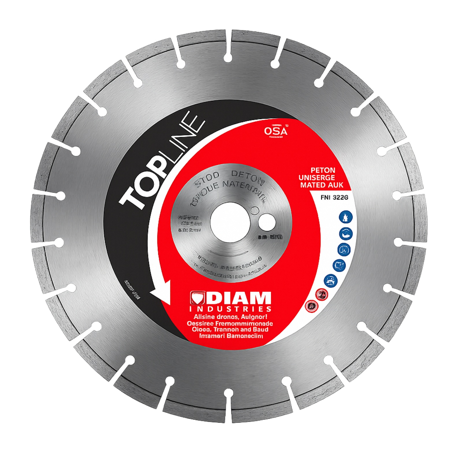 Diamant- Trennscheibe TOPLINE ST80 250-1000mm