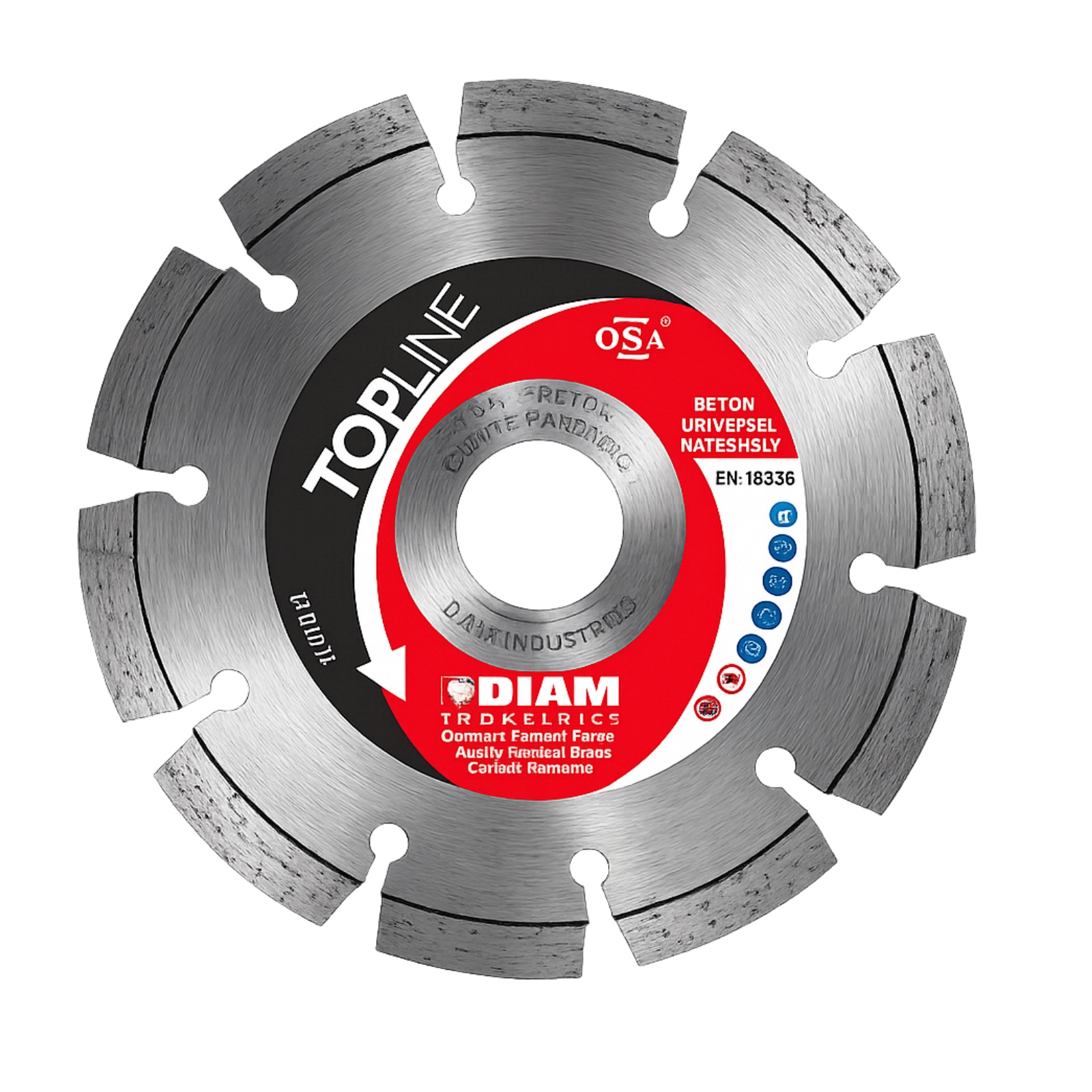 Diamant- Trennscheibe TOPLINE TRA 125-180mm